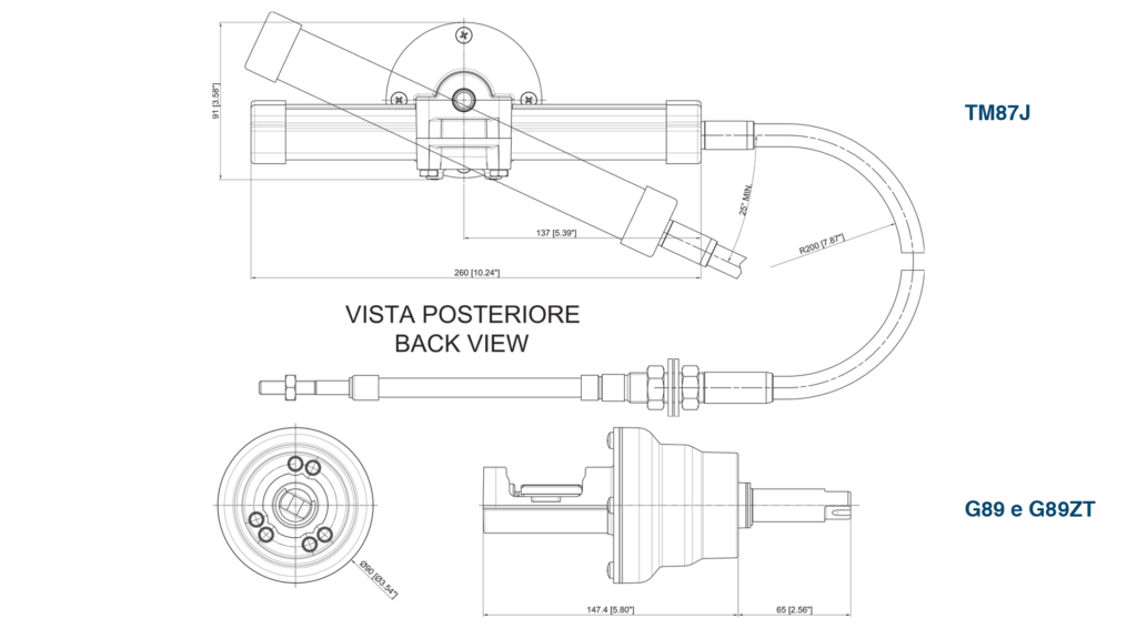 Rack and Pinion Tilt steering systems for Jet boats Ultraflex