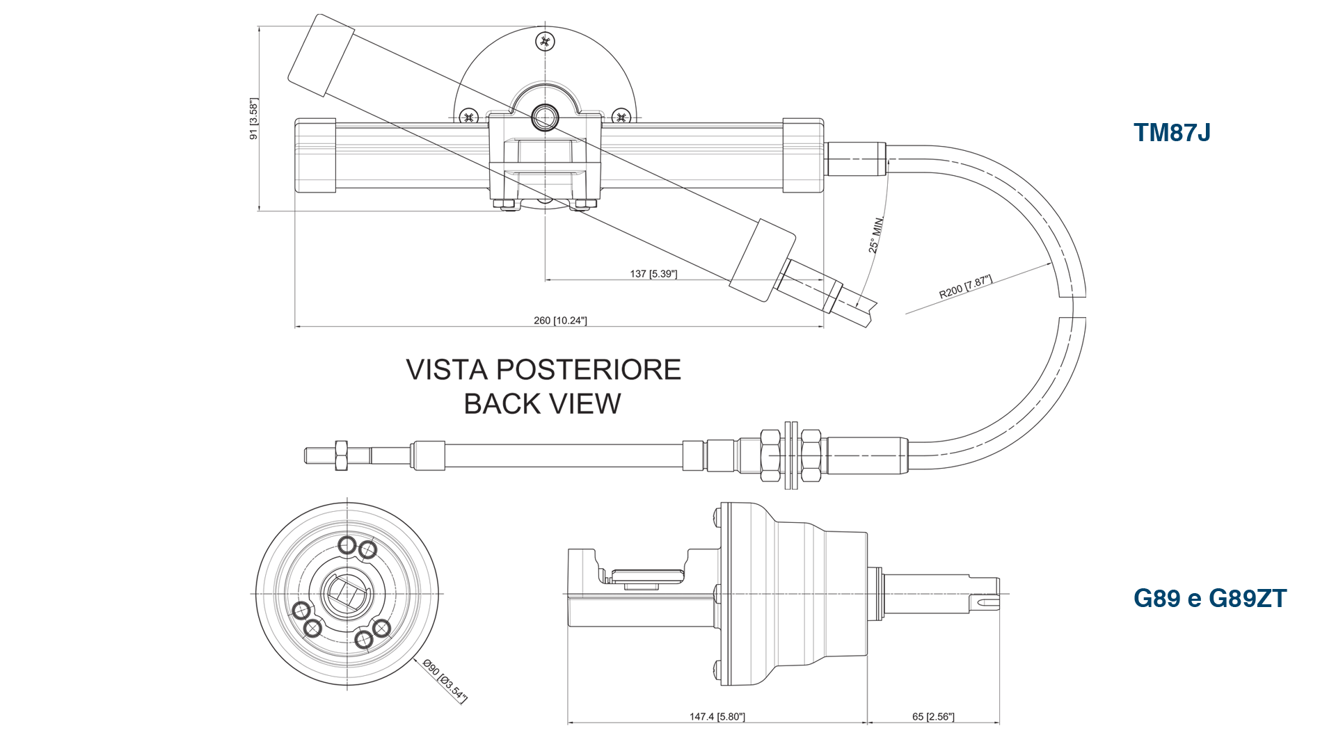 Rack and Pinion Tilt steering systems for Jet boats Ultraflex